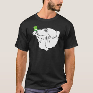 Betta Fish Leprechaun Irish St Patrick Day T-Shirt