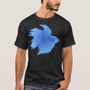 Betta Fish , Light Blue Funny Cute Pet Owner Gift T-Shirt