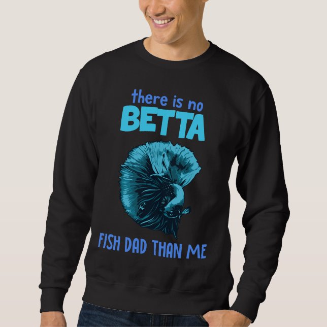 Betta Fish Mum Fighting Fish Sweatshirt (Front)