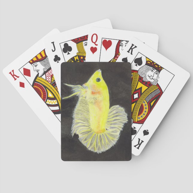 Betta Fish Playing Cards (Back)