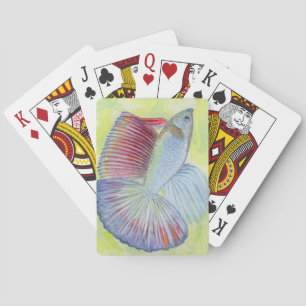 Betta Fish Playing Cards