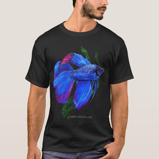 Betta Fish (siamese fighting fish)  T-Shirt (Front)