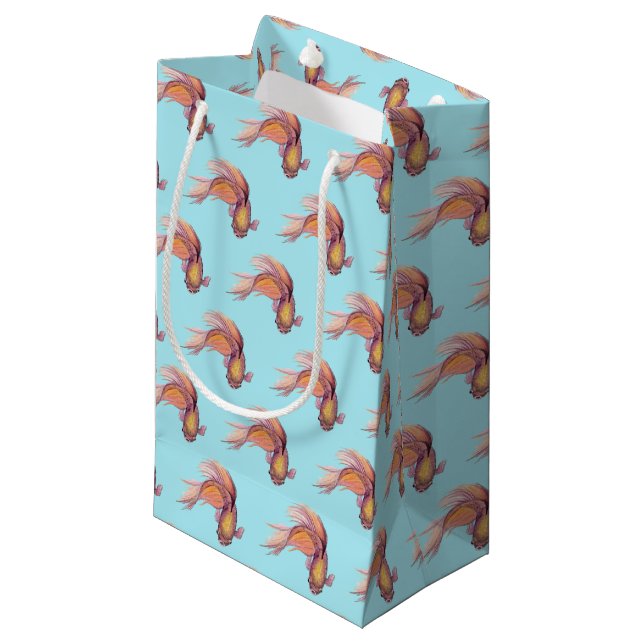 Betta Fish Small Gift Bag (Front Angled)