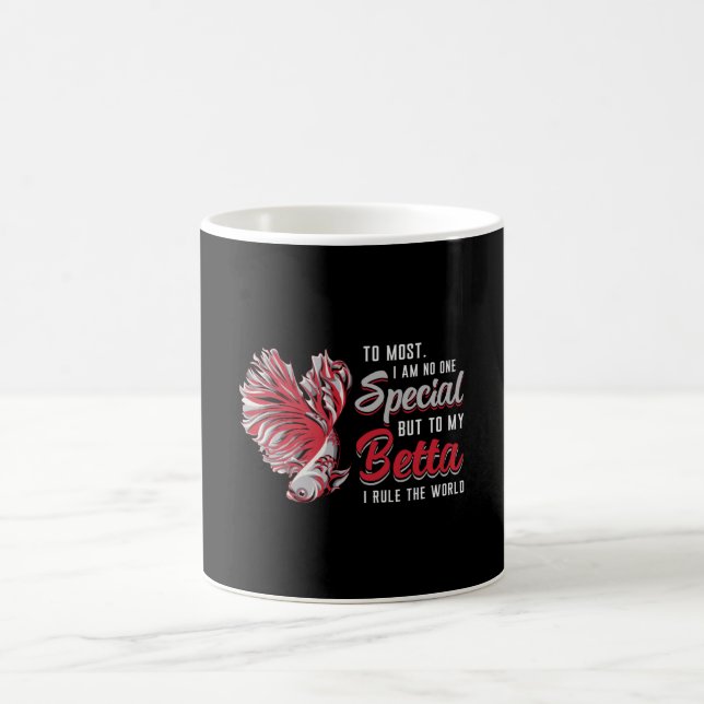 Betta Fish Special But To My Betta Fighting Fish Coffee Mug (Center)