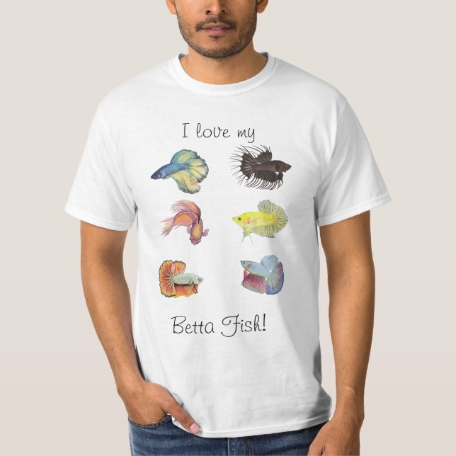 Betta Fish T-Shirt (Front)