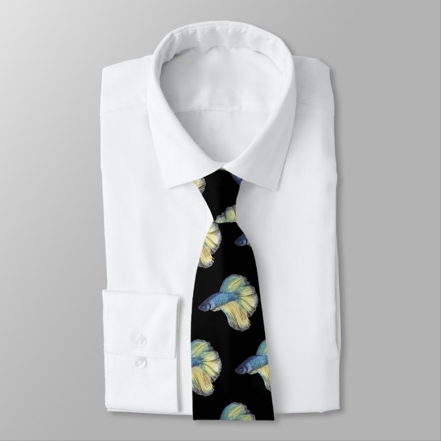 Betta Fish Tie (Tied)