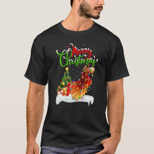 Betta Fish  Xmas Decorations Santa Betta Fish Chri T-Shirt
