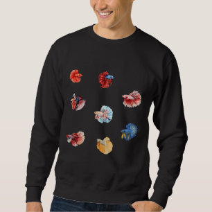 Betta Fishes Sweatshirt