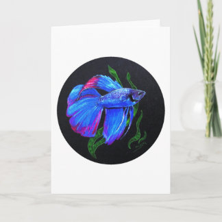 BETTA!! Siamese Fighting Fish Card