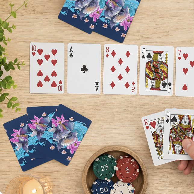 Betta Siamese Fighting Fish Playing Cards (Creator Uploaded)