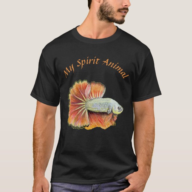 Betta Spirit Animal T-Shirt (Front)
