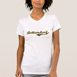 Bettendorf Iowa Classic Design T-Shirt
