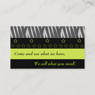 better business company card, retail card