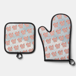 Better Days Oven Mitt & Pot Holder Set
