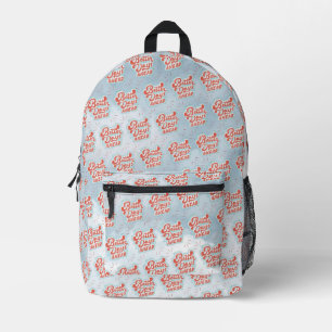Better Days Printed Backpack