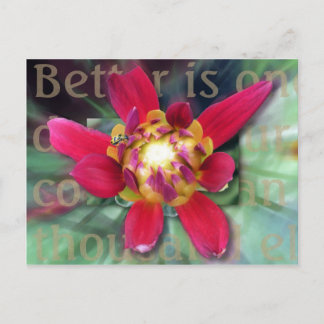 Better is One Day in Your Courts Postcard