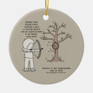 Better Next Time Ceramic Tree Decoration