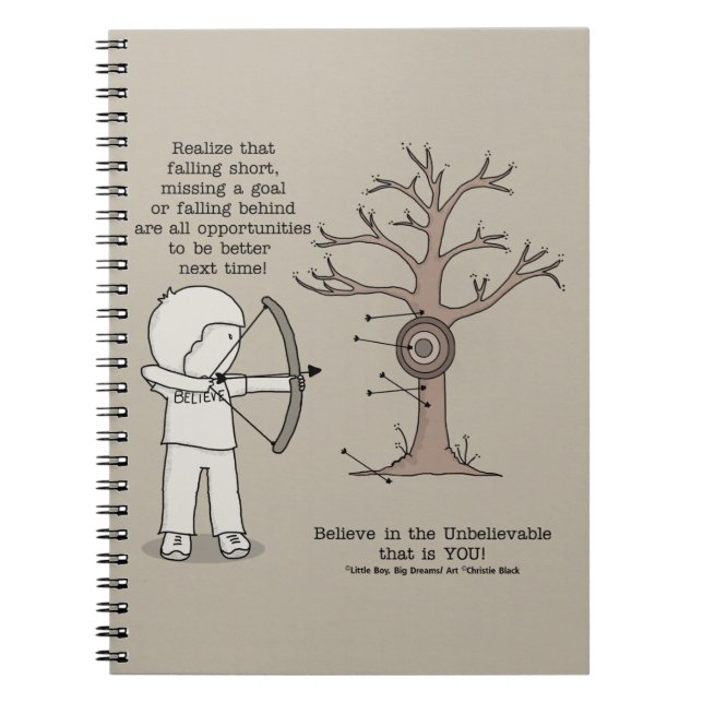 Better Next Time Spiral Notebook (Front)