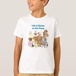Better on the Farm - Kids Shirt
