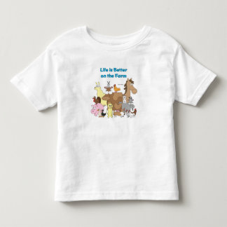 Better on the Farm - Toddler Shirt