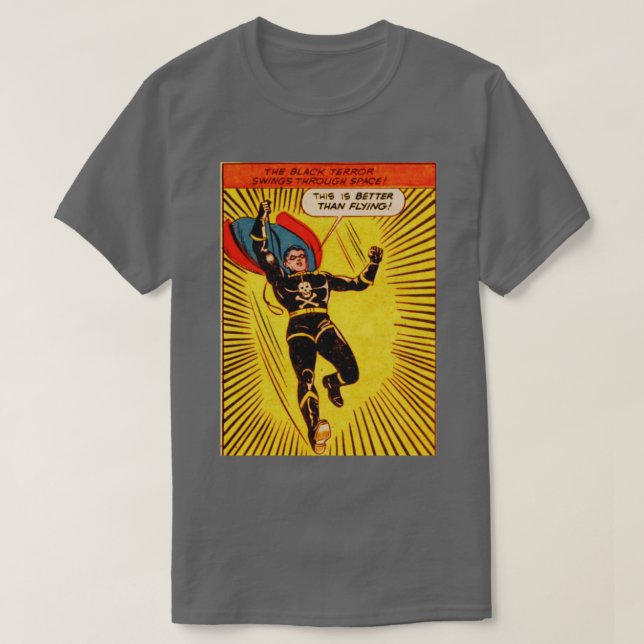Better than flying retro aesthetic T-Shirt (Design Front)