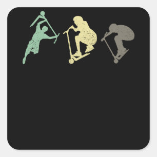 Better Than Skateboards Square Sticker