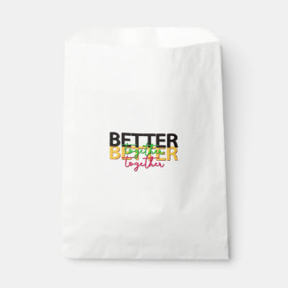 Better Together as a Family Heartfelt Style Favour Bags