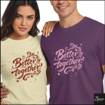 Better Together Brush Script Grunge Swirls