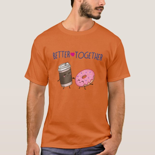 Better Together Cafe Donuts T-Shirt (Front)