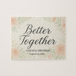 Better Together Customizable Wedding Puzzle Favor