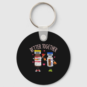 Better-together Haldol Ativan Icu Nurse Valentine' Key Ring