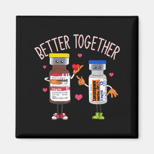 Better-together Haldol Ativan Icu Nurse Valentine' Magnet