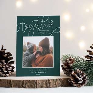 Better Together Holiday Photo Card