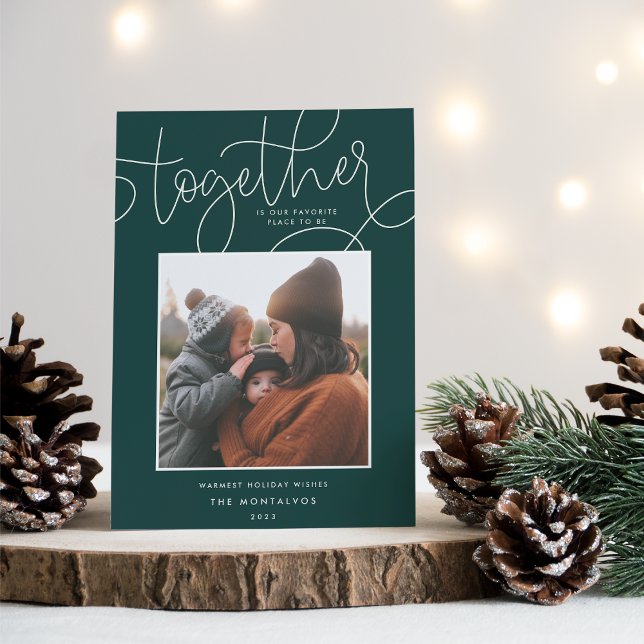 Better Together | Holiday Photo Card (Creator Uploaded)