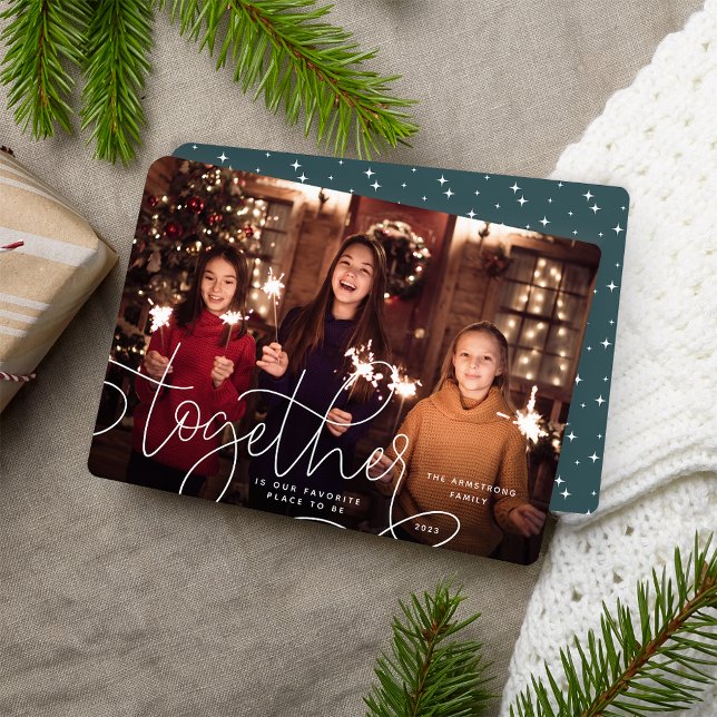 Better Together | Holiday Photo Card (Creator Uploaded)