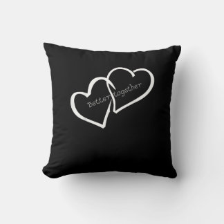 Better Together Long Distance Relationship Modern Cushion