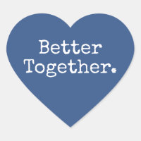 Better Together Love Classic Blue