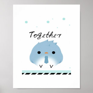 Better Together Minimal Design  Poster