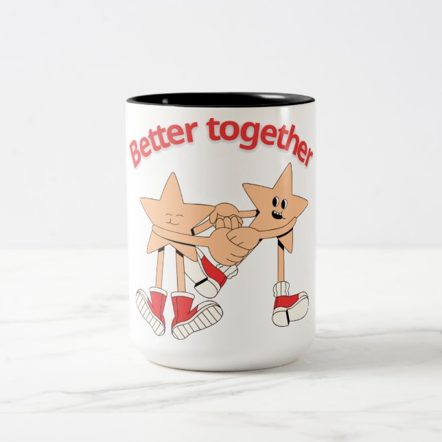 Better Together Star Duo Mug (Center)