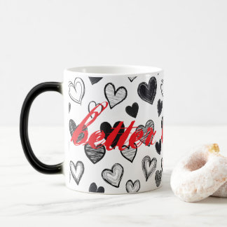 "Better Together" Whimsical Doodle Art Hand Drawn  Magic Mug