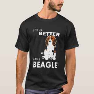 Better With A Beagle For Beagle T-Shirt