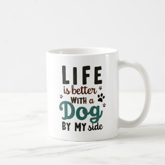 Better With Dogs Coffee Mug