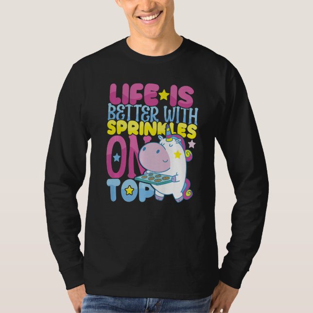 Better with Sprinkles on Top Bakery Donut Cake Bak (Front)