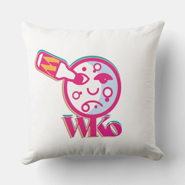 BETTER WITHOUT ALCOHOL BY MASANSER (LUNA) CUSHION (Back)