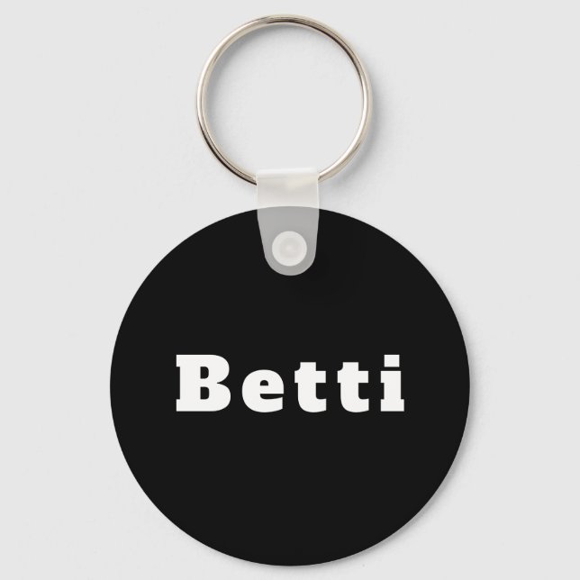 Betti Key Ring (Front)