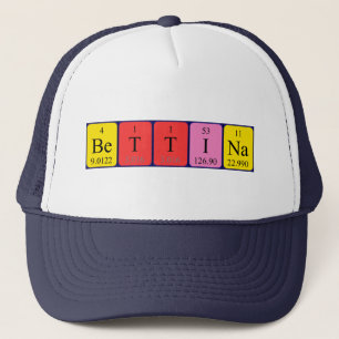 Bettina periodic table name hat