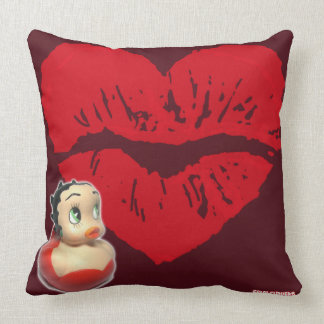 Betty Boop Rubber Duck Kiss CelebriDuck Cushion