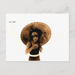 Betty Compson beauty in bathing suit Postcard