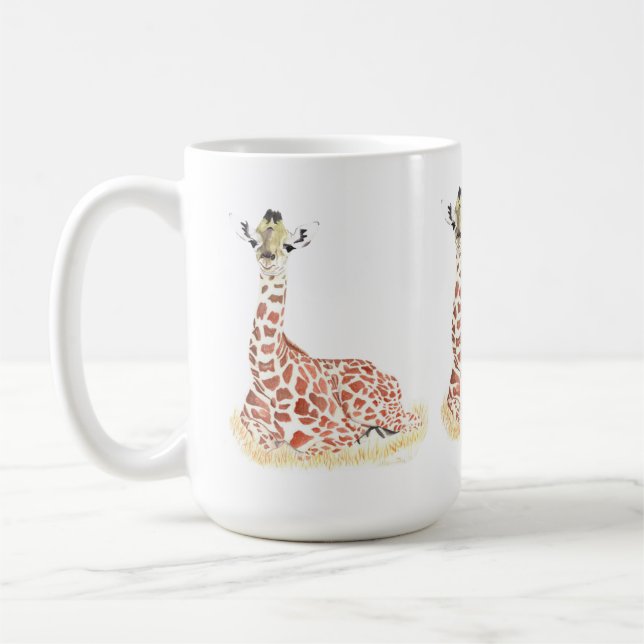 Betty The Giraffe Coffee Mug (Left)