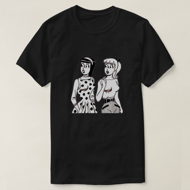 Betty  Veronica  Classic T-Shirt (Design Front)
